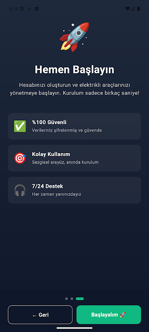 Elektrikli Araç Şarj Yönetimi Screenshot 2