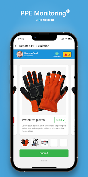 PPE Monitoring Screenshot 1