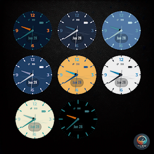 Divers Blue - watch face Screenshot 2