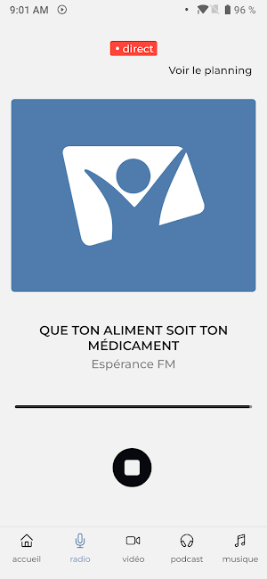 Espérance Média Screenshot 1