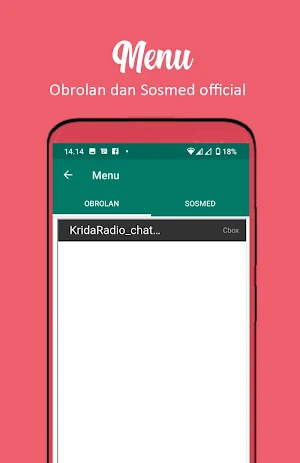 Krida Radio Screenshot 1