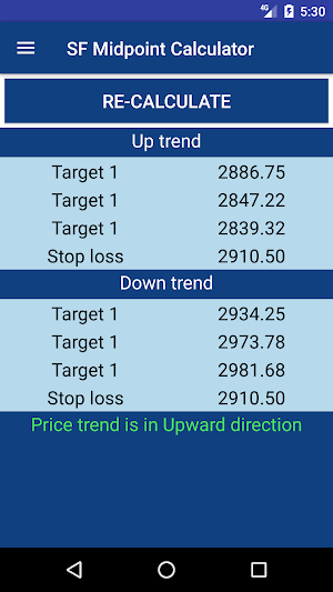 Intraday Trading Calculator Screenshot 2