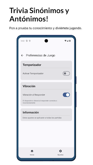 Trivia Sinonimos y Antonimos Screenshot 3