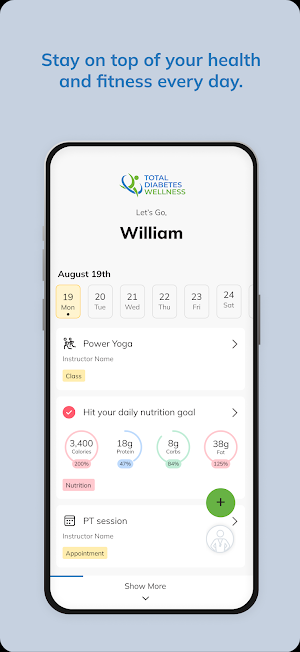 Total Diabetes Wellness Screenshot 1
