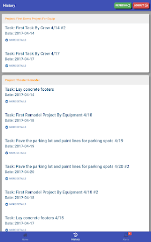 CTS Field User Screenshot 1