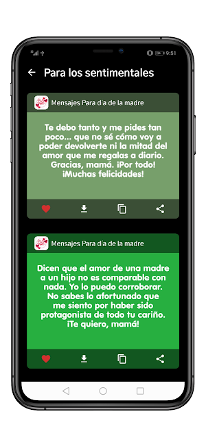 Mensajes Para día de la madre Screenshot 1