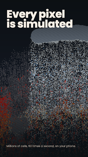 SandWorld - Particle simulator Screenshot 1