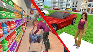 Virtual Mom Manager Game - Ultimate Family Woman Screenshot 1