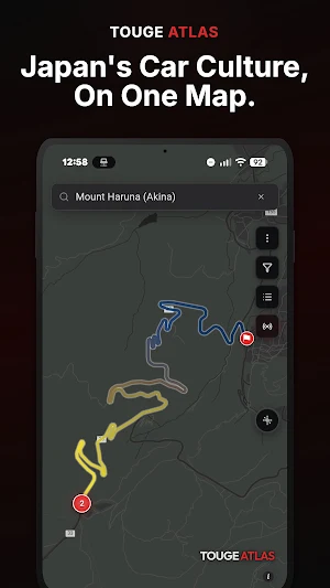 Touge Atlas Screenshot 0
