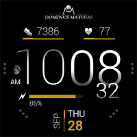 DM | 039 Digital Watch Face