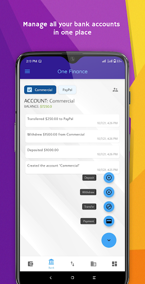 One Finance: Money Manager Screenshot 1