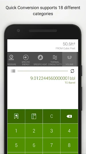 Quick Conversion Units Screenshot 1