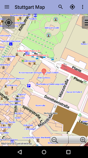 Stuttgart City Map Lite Screenshot 2