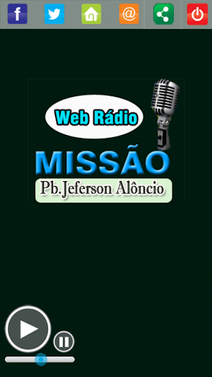 Web Rádio Missão Online Screenshot 0