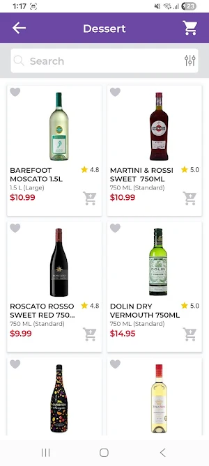 Vinnin Liquors Screenshot 2