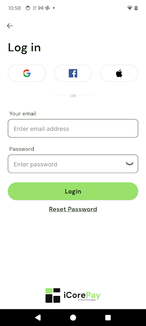 iCorePay Screenshot 0