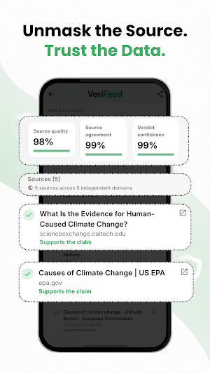VeriFeed: Fact Checker Screenshot 2