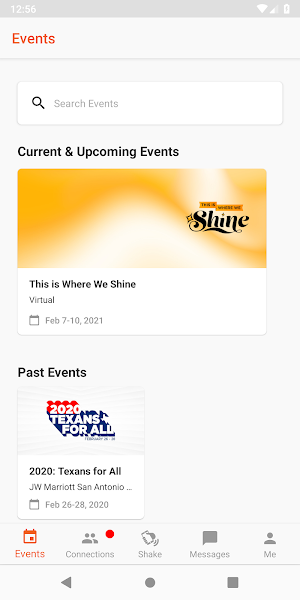 Raise Your Hand Texas Events Screenshot 1