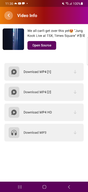 Fast Download Easy Save Videos Screenshot 1