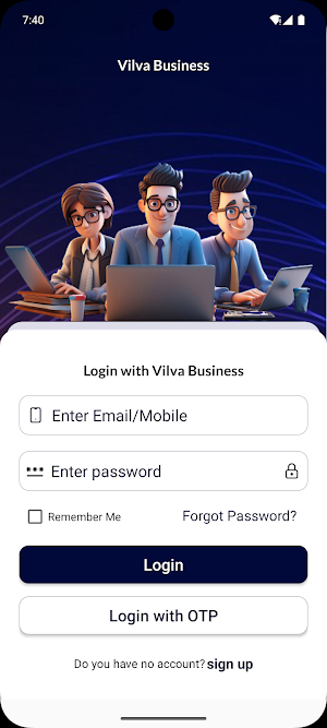 VilvaBusiness Screenshot 1