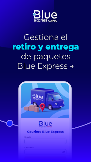 Couriers Blue Express Screenshot 0