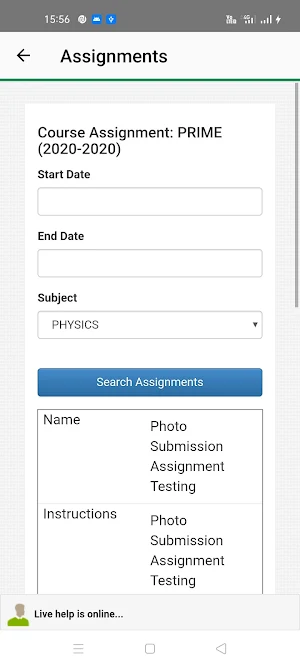 Photon Career Academy MyClassAdmin App Screenshot 3