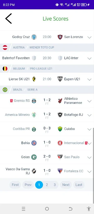 Football Livescore ODDS Tv Screenshot 2