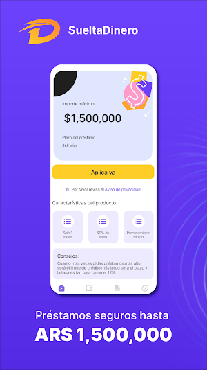 SueltaDinero-Préstamo efectivo Screenshot 0