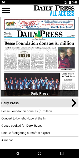 The Daily Press All Access Screenshot 0