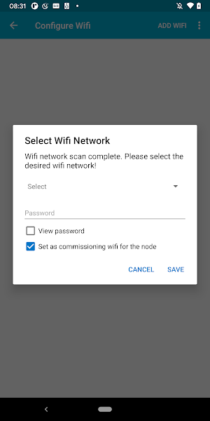 nRF Bluetooth LE Joiner Screenshot 3