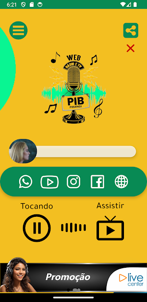 Radio Web Pib Pirangi Screenshot 1