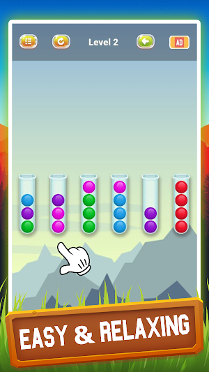Tricky Balls Sort Puzzle Screenshot 2