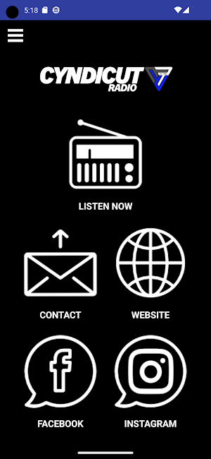 Cyndicut Radio Screenshot 1