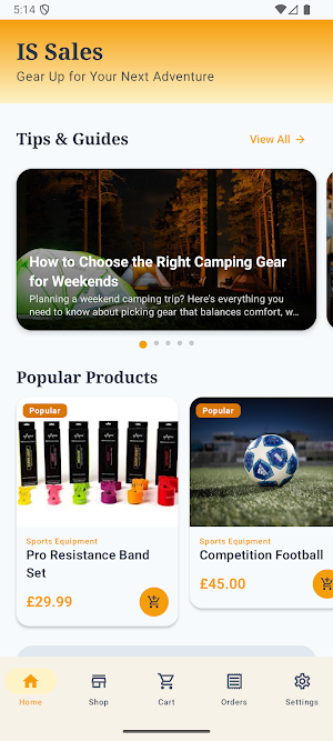 IS Sales Screenshot 2