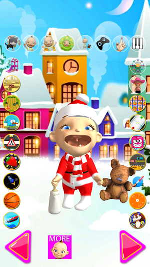 Talking Babsy Baby Xmas Games Screenshot 3