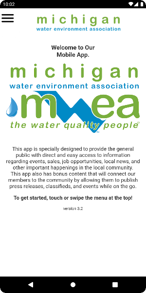 MWEA Mobile App Screenshot 0