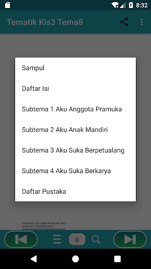 Buku Kelas 3 SD/MI Tema 8 Screenshot 1