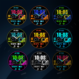 Retro Tapes - watch face Screenshot 2