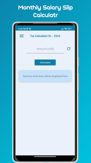 Tax Calculator - Sri Lanka Screenshot 2