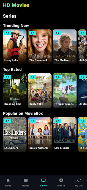 HD Movies 2026 - Movie Box Screenshot 1