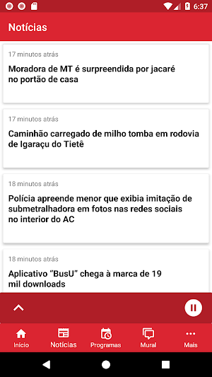 CBN Goiânia 97,1 Screenshot 2