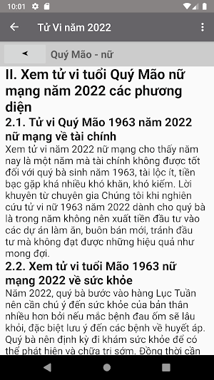 Tử Vi Chuyên Sâu - Tử Vi 2022 Screenshot 1