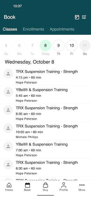 Studio 8 Wellness Center Screenshot 1