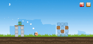 Нубик против Кубозомби Screenshot 0