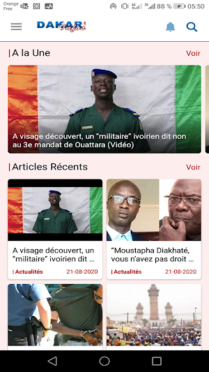 Dakar Infos Screenshot 0