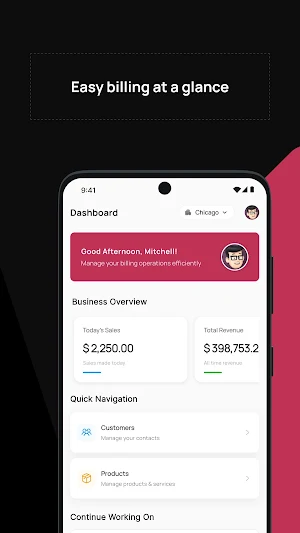 mobo Billing for Odoo Screenshot 1