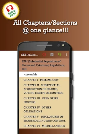 SEBI (Acquisition and Takeovers) Regulations 2011 Screenshot 0