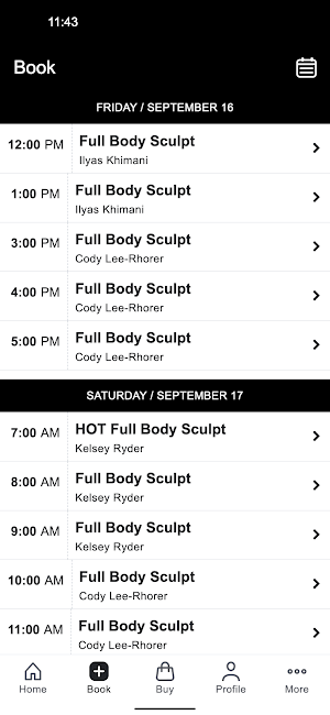 HILI FITNESS Screenshot 1