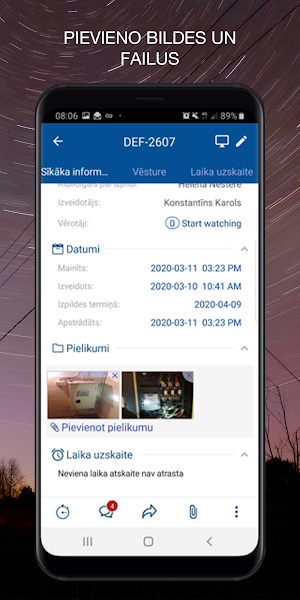 KvikSTEPS mobile Screenshot 0