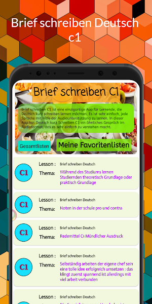 Brief schreiben Deutsch c1 Screenshot 3